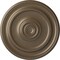 Ekena Millwork Kepler Traditional Ceiling Medallion (For Canopies up to 4 1/2"), 19 3/4"OD x 1 1/2"P, Warm Silver CM20KPWSS - alternate 1